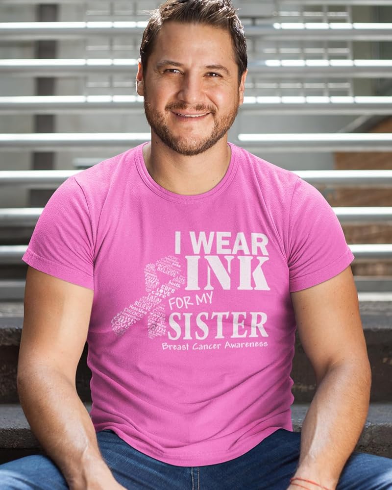 Amazon.com: Breast Cancer Awareness Family Support I Wear